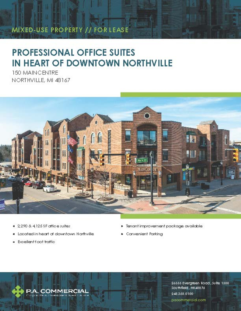 150 maincentre northville lease page 4
