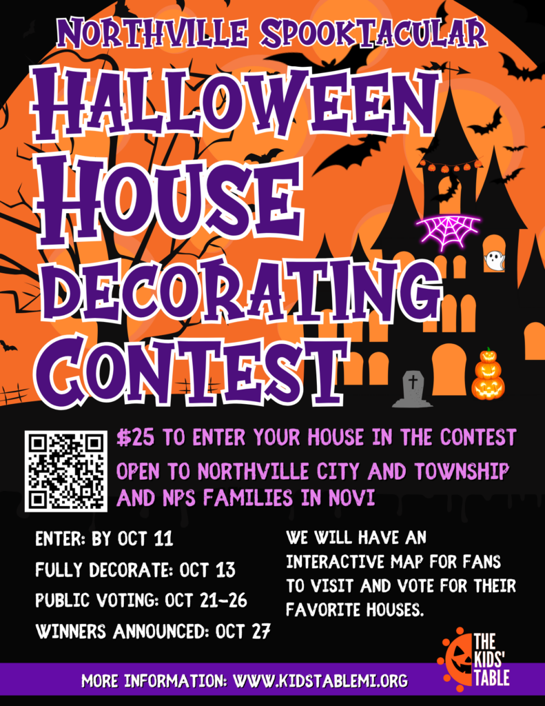 Register TODAY! Halloween House Decorating Contest Northville DDA